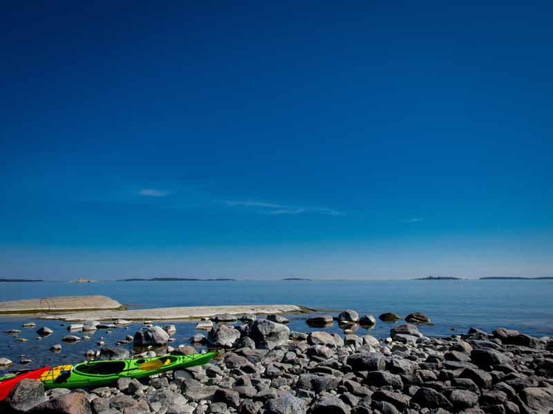 Kayaking in the Helsinki Archipelago