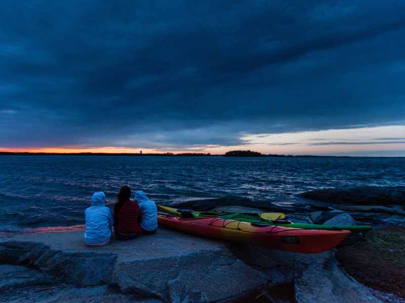 Self-guided Sea Kayaking in the Helsinki Archipelago