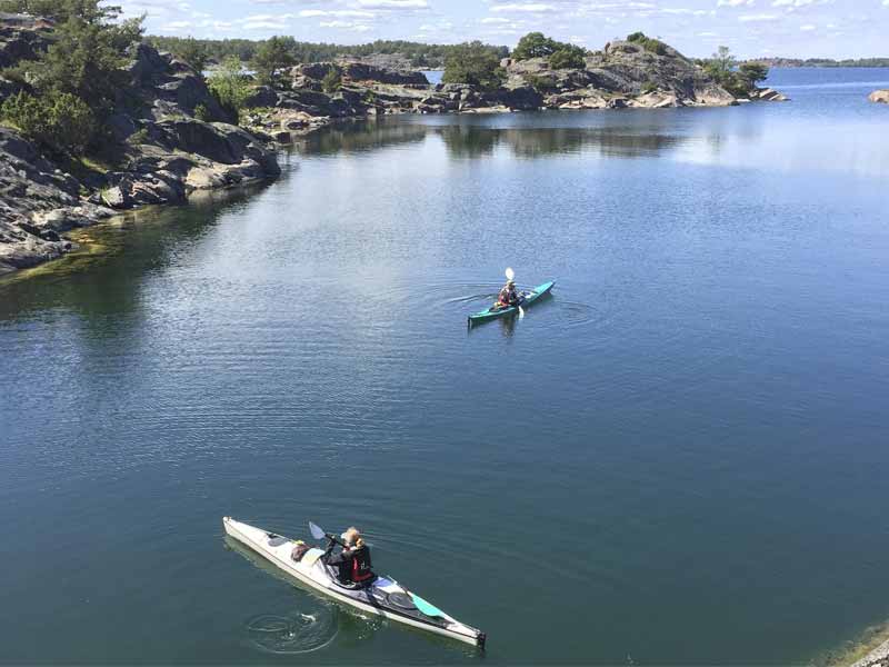 Discover Sea Kayaking in St Anna and Gryt