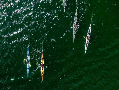 Self-guided Sea Kayaking in St Anna and Gryt | Photo: C. Swanson