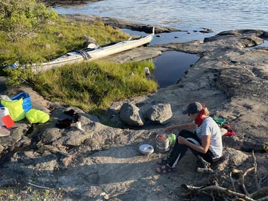 Self-guided Sea Kayaking in St Anna and Gryt | Photo: C. Swanson