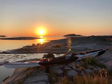 Self-guided Sea Kayaking in S. Anna and Gryt | Photo: C. Swanson