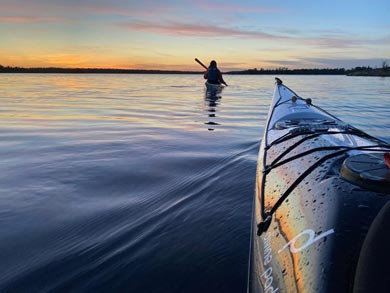 Self-guided Sea Kayaking in St Anna and Gryt | Photo: C. Swanson