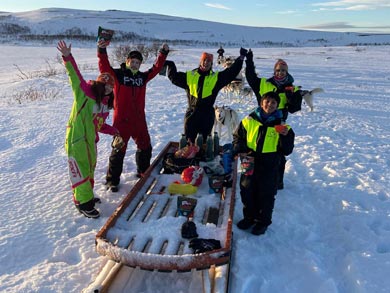 Experience Dog Sledding and Winter Camping in Finnmark | Photo: Kapil Singhi