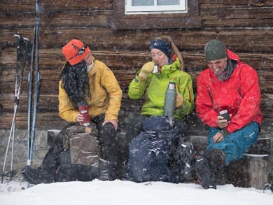 Stopping for a break | Photo: SS