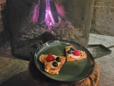 Waffles are a Norwegian speciality | Photo: SS