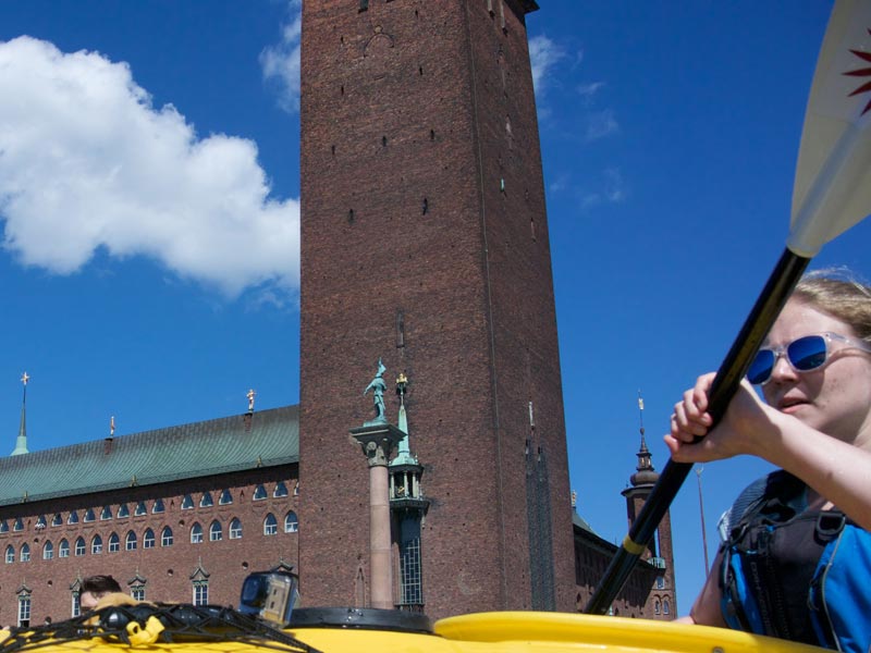 Guided Kayak Tours in Stockholm City