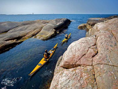Self-guided Sea Kayaking in Bohusl&auml;n (Option 2 tour) | Photo: J. Hermanssson