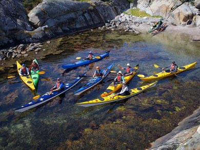 Sea Kayaking Camp in Bohuslän | Photo: J. Hermansson