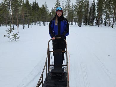 Discover Husky Sledding in the Wilderness | Photo: Sara Wie