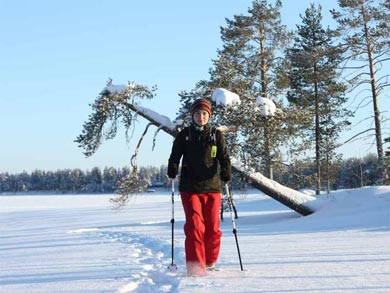 Snowshoeing in Hossa National Park | Photo: UT