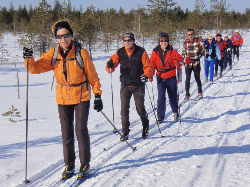Cross Country Skiing in Hossa and Kalevala National Parks