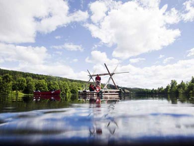 Timber Rafting Taster | Photo: Øyvind Lund