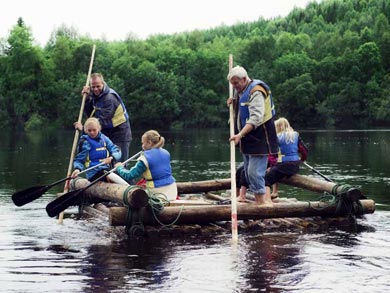 Timber Rafting Taster | Photo: Frida Edlund