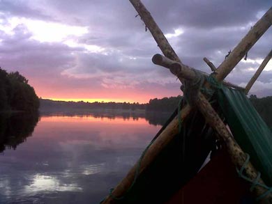Timber Rafting on Klaräven | Photo: Justine Welch
