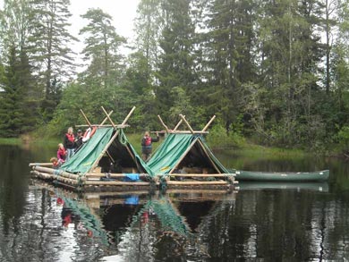 Timber Rafting on Klaräven | Photo: Stephen Le Beau