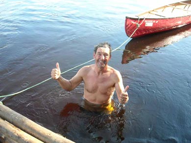The river is ideal for a refreshing swim! | Photo: Stephen Le Beau
