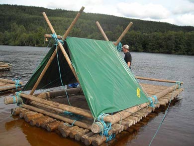 Timber Rafting on Klaräven | Photo: VV