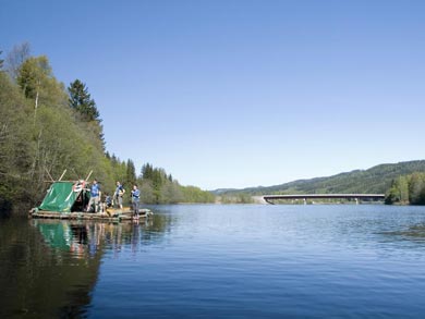 Timber Rafting on Klaräven | Photo: David Hocking