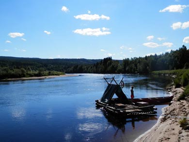 Timber Rafting on Klaräven | Photo: Robert Home