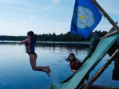The river is ideal for a refreshing swim! | Photo: Angela Goldsmith