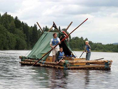 Timber Rafting on Klaräven | Photo: Hipfel/Starck