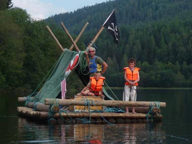 Timber Rafting on Klaräven | Photo: AB