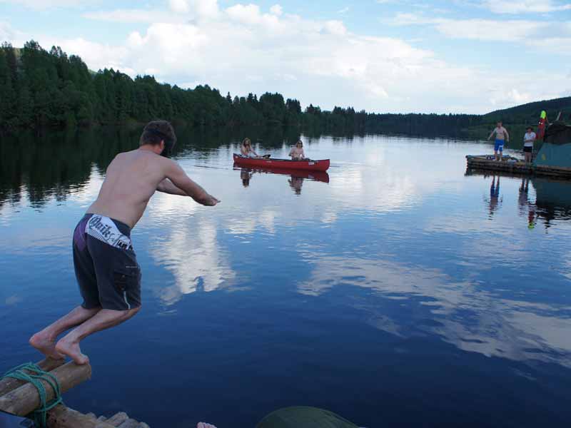 Timber Rafting on Klarälven