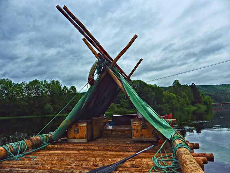 Timber Rafting on Klarälven