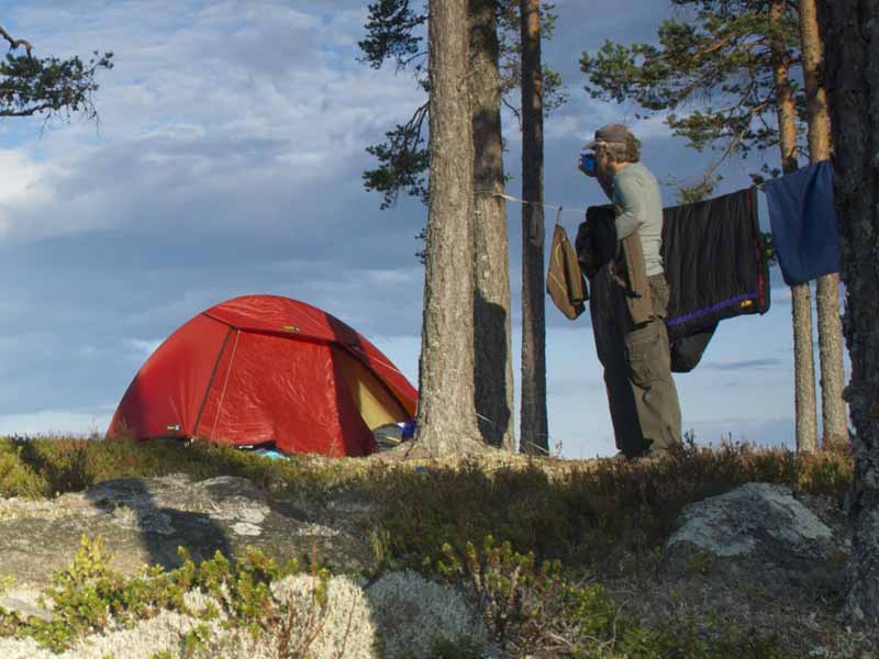 Camping wild on your canoe tour
