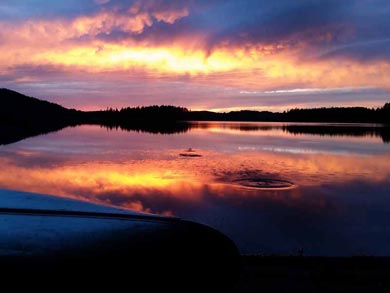 Canoe Tours on Svartälven | Photo: Lucy Randle