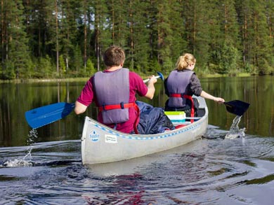 Canoe Tours on Svartälven | Photo: Tom Hosking