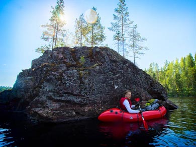 Discover Packrafting in Helvetinj&auml;rvi National Park | Photo: WH