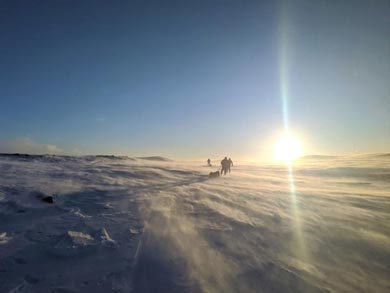 Backcountry Skiing and Northern Lights in Finnish Lapland (Halti) | Photo: Georgina Hicks