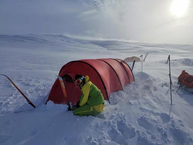Backcountry Skiing and Winter Camping in Abisko | Photo: WH