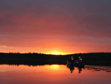 Canoeing on the Tar Route in Kainuu | Photo: WP