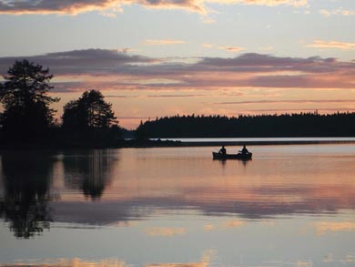 Canoeing on the Tar Route in Kainuu | Photo: Christine Davies