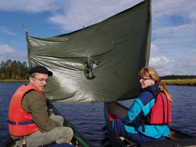 Canoeing on the Tar Route in Kainuu | Photo: WP