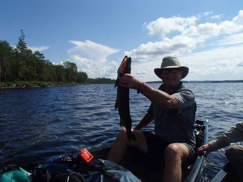 Canoeing on the Tar Route in Kainuu